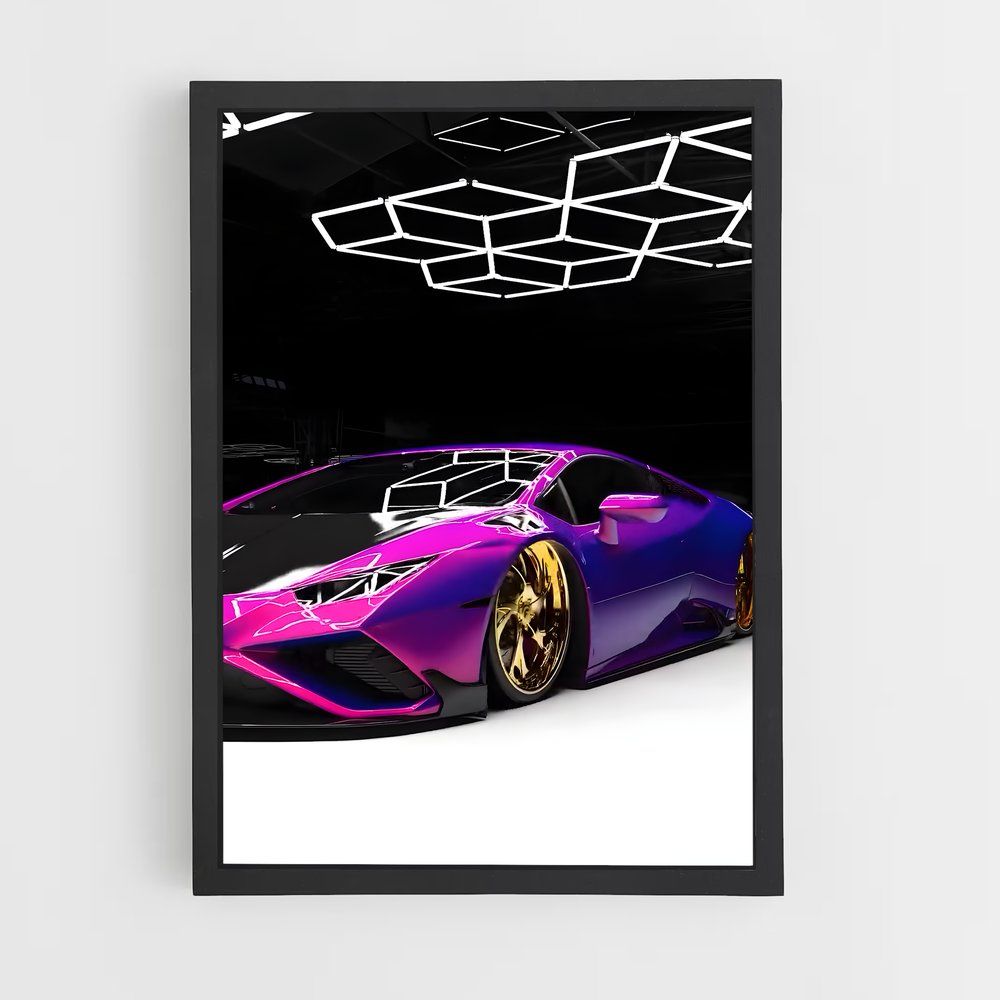 Poster Huracan Dream – affiche Lamborghini (vue 2)